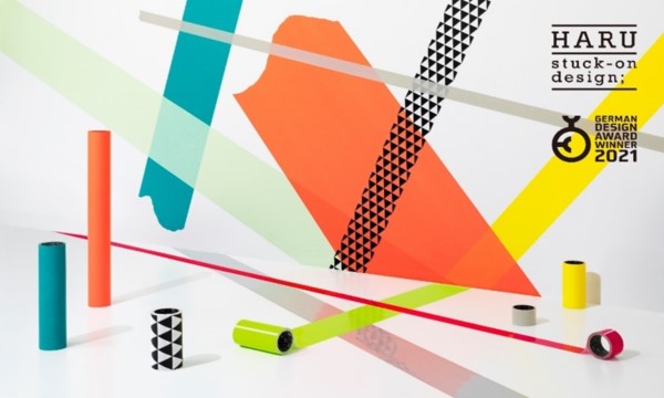 Space-Decorating Tape Brand “HARU stuck-on design;” Wins an International Recognition with a German Design Award 2021