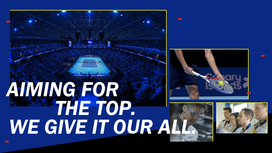 We are the proud title partner of the Nitto ATP Finals