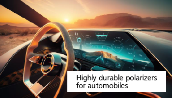 Highly durable polarizers for automobiles