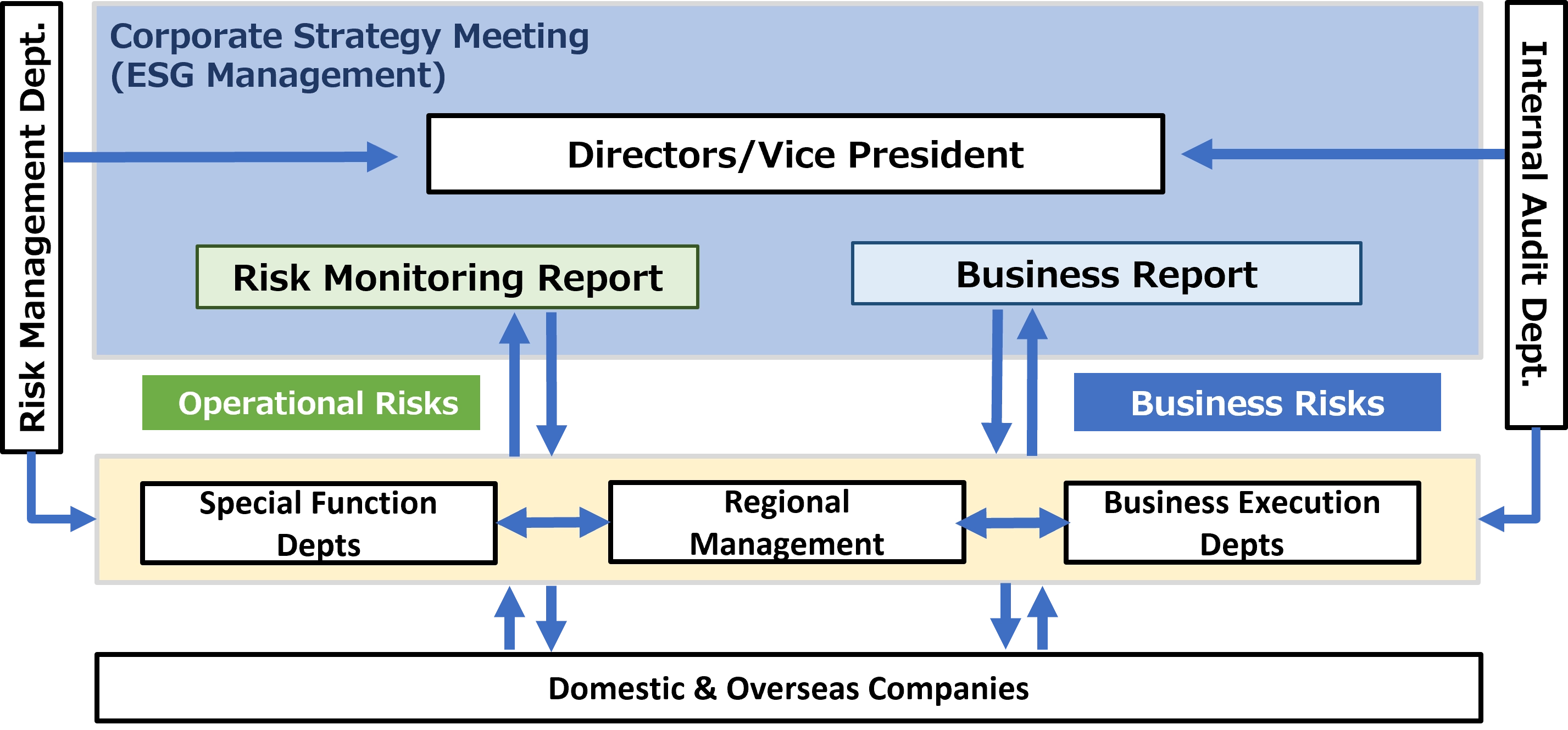 Risk Management System Chart