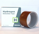 水素漏れを検出する水素検知テープ