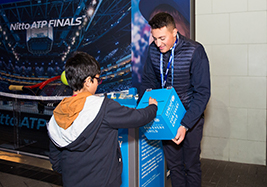 Bring Smiles to Children’s Faces at Nitto ATP Finals - Special gifts