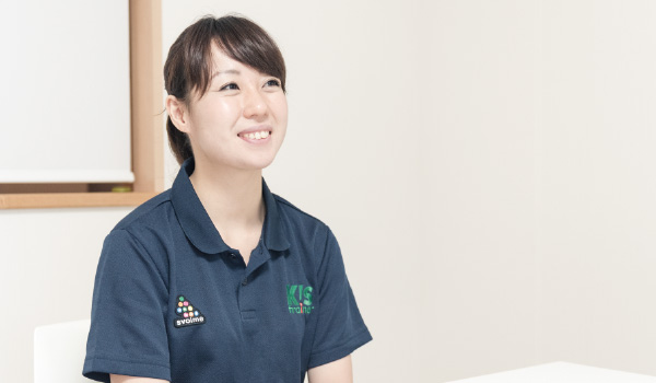 Shizuka Enosawa of K's Trainer Co., Ltd.