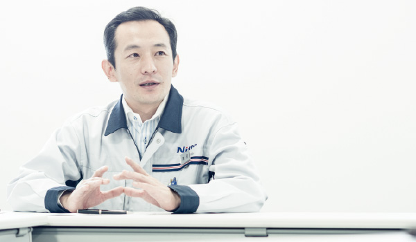 NITTO DENKO CORPORATION, Medical Related Products Div., Atsushi Hamada, Group Manager, Material Development Group