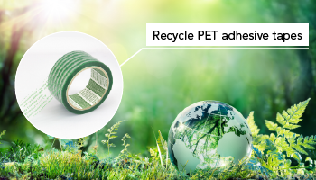 Recycle PET adhesive tapes
