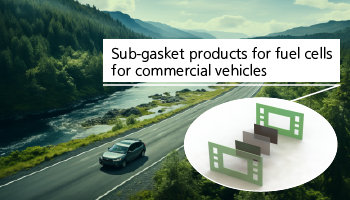 Sub-gasket products for fuel cells of commercial vehicles